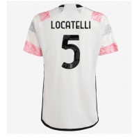 Juventus Manuel Locatelli #5 Bortedrakt 2023-24 Kortermet